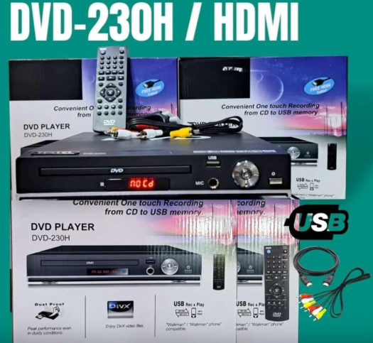 Reproductor de DVD y CDs / DVD-230H- HDMI