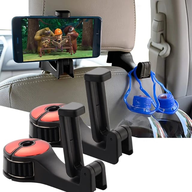 CarHook™ - Set de 2 Soportes de Celular y de Bolsas para Auto