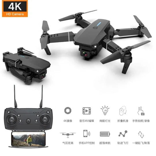 Drone E88 Pro con Doble Camara 4k