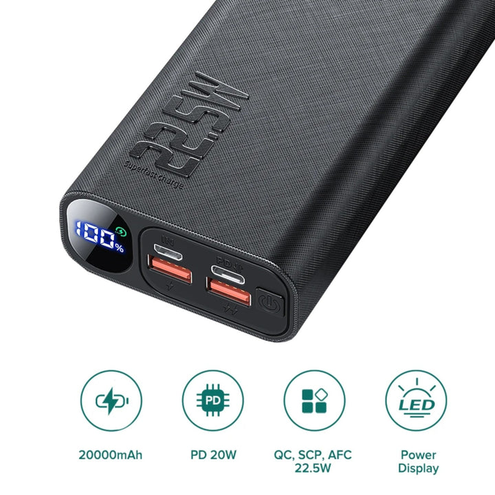 POWER BANK DE CARGA RÁPIDA 74WH