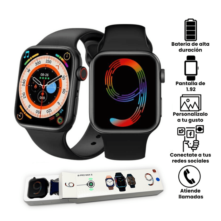 Smartwatch i9 PRO MAX U99 2024 HRYFINE - Producto ORIGINAL