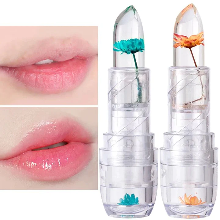 Labial Clear Flower Jelly 2×1: Dúo de Destello Deslumbrante (American product)