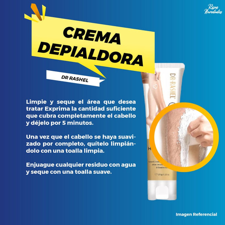 CREMA DEPILADORA - DR RASHEL ORIGINAL