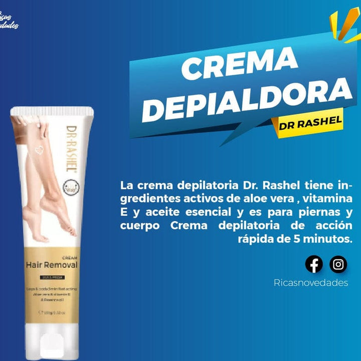 CREMA DEPILADORA - DR RASHEL ORIGINAL